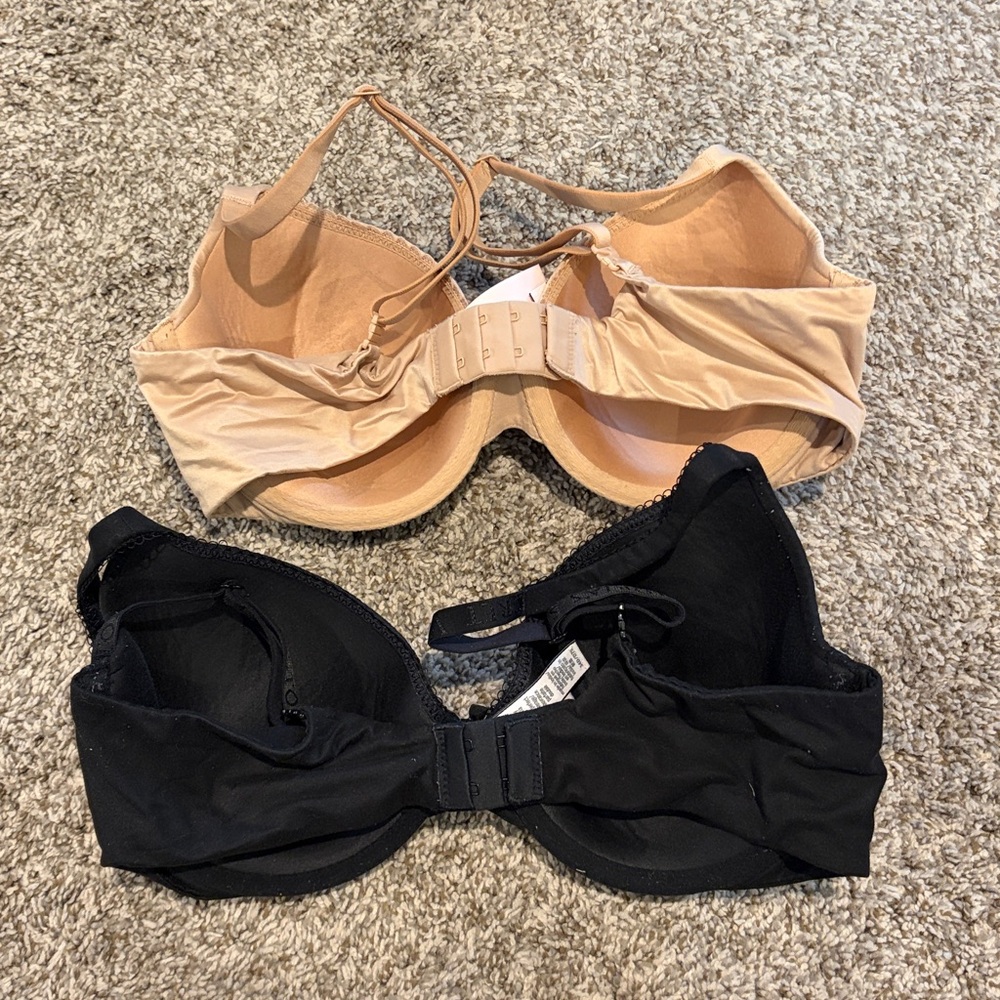 Victoria's Secret Bra Collection - Black, Navy, and Tan - Picture 5 of 6